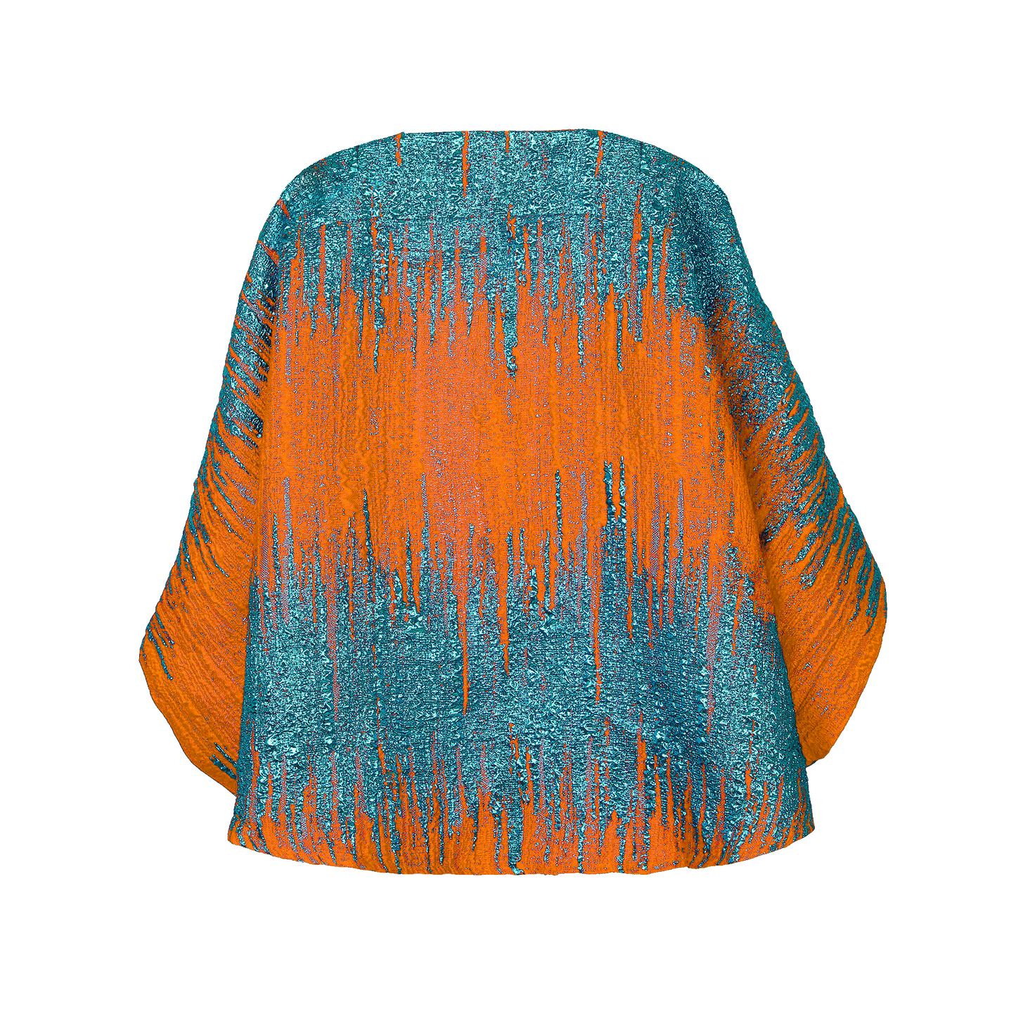 BLUE MANDARIN JACKET